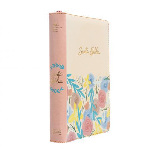Biblia Reina Valera 1960 Imitación Piel, Tamaño Manual, Con Cierre e Indice