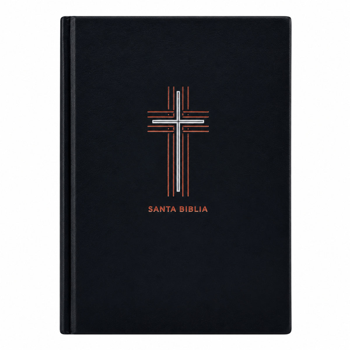 Biblia Nueva Traducción Viviente de Margen Amplio - Negro con cruz