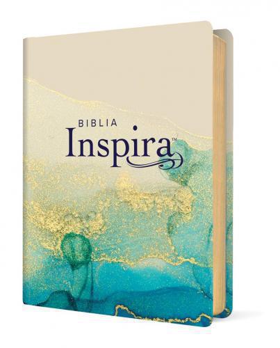 NTV Inspire Bible, Imitation Leather, Gold Design