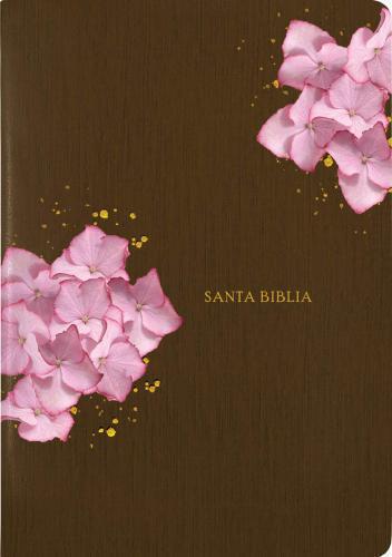 Biblia de estudio del diario vivir NTV, Imitacion Piel, Color Cafe/Rosa con Indi