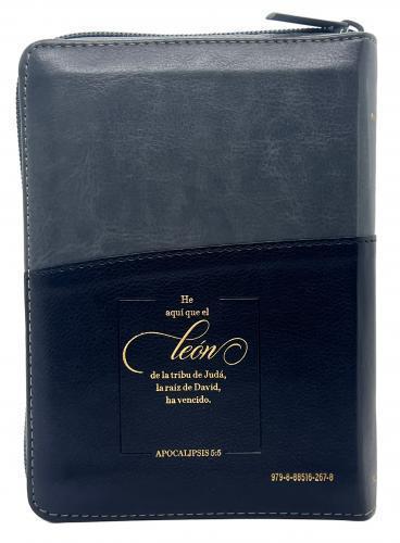 RVR1960 Bible, Imitation Leather, Pocket Size with Zipper and Index, Black