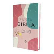 Biblia Tapa Flex, Tamaño Manual, Diseño Multicolor