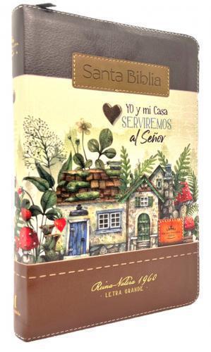Biblia RVR1960, Colección Fantasia Tamaño Manual, Imitación Piel