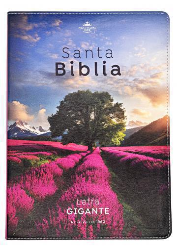 Biblia RVR1960, Imitacion Piel, Tamaño Gigante, Diseño Arbol