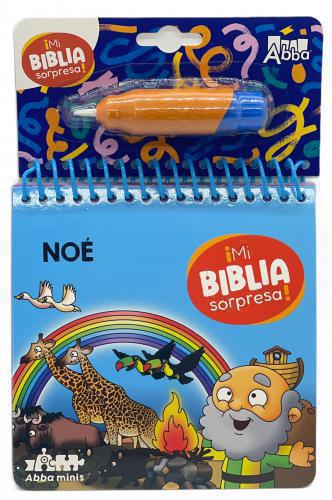 Mi biblia Sorpresa - Pinta con agua; Noe