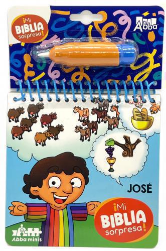 Mi biblia Sorpresa - Pinta con agua; Jose