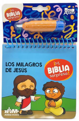 Mi biblia Sorpresa - Pinta con agua; Los milagros de Jesus