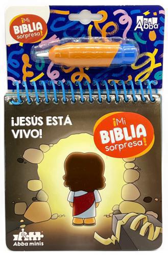 Mi biblia Sorpresa - Pinta con agua; Jesus essta vivo