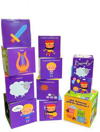 Set of 10 Stacking Cubes