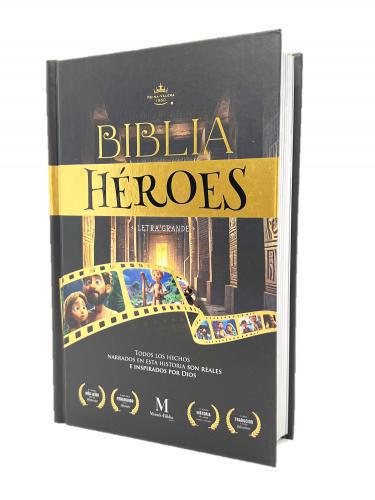 RVR1960 Heroes Bible, Hardcover, Handy Size, Black