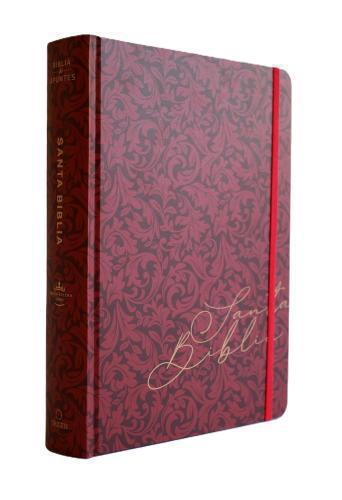 Biblia de Apuntes RVR 1960 Tapa dura, Vino tinto