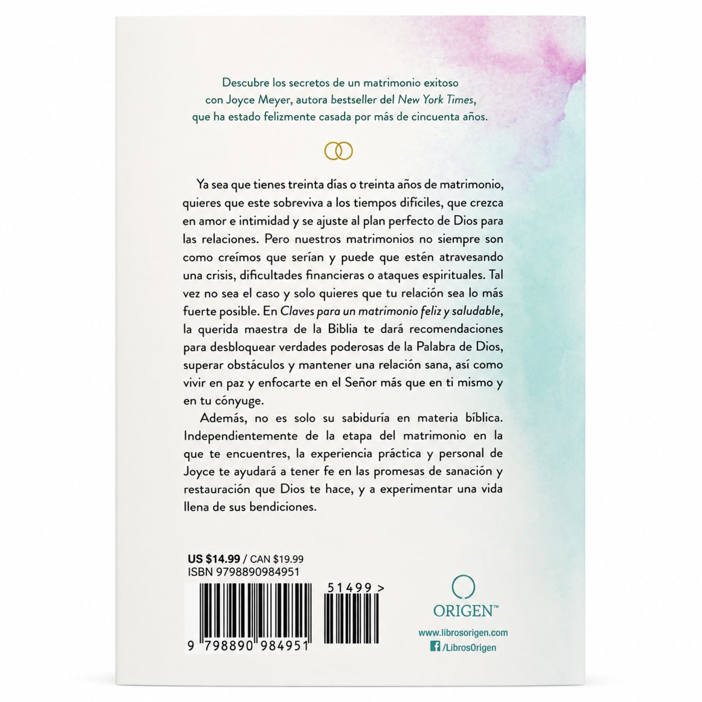 Claves para un Matrimonio Feliz y Saludable por Joyce Meyer