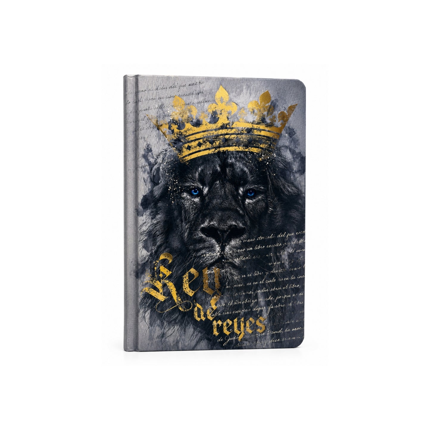 Biblia RVR 1960 letra grande tamaño manual, tapa dura León Rey de Reyes