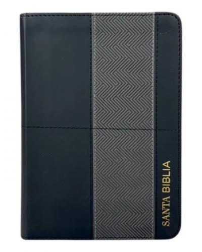 RVR1960 Compact Bible, Imitation Leather, Black Design, Large Print