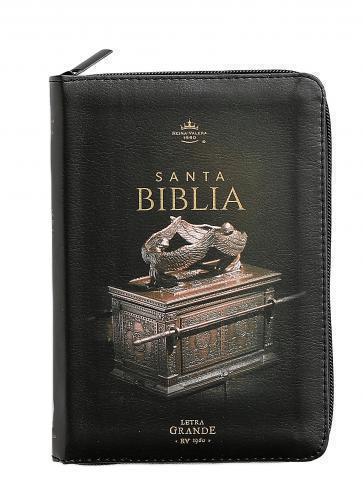 RVR1960 Compact Bible, Imitation Leather, Ark Design, Large Print