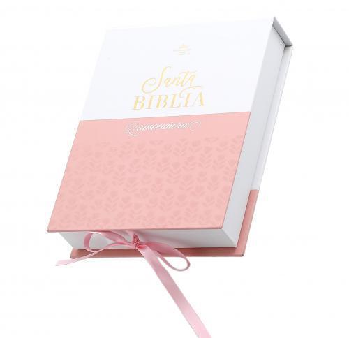 RVR1960 Quinceañera Bible, Imitation Leather, Portable Size with Zipper and Index