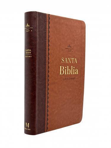 Biblia Reina Valera 1960, Tamaño Manual, Color Cafe