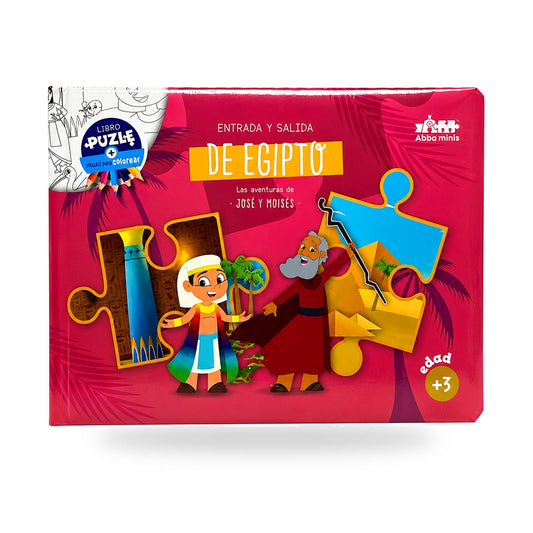 Libro Puzzle – Entrada y Salida de Egipto (José y Moisés)