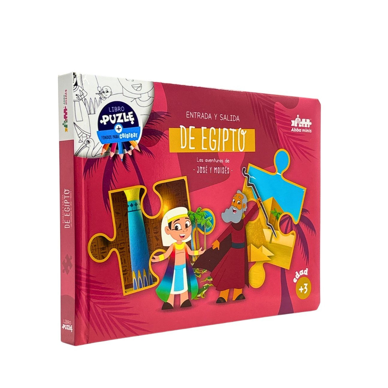 Libro Puzzle – Entrada y Salida de Egipto (José y Moisés)