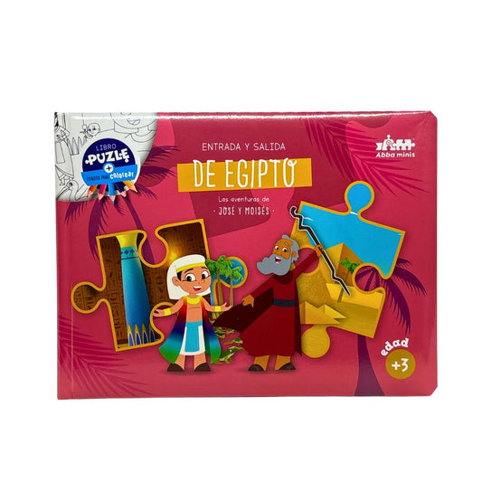 Libro Puzzle – Entrada y Salida de Egipto (José y Moisés)
