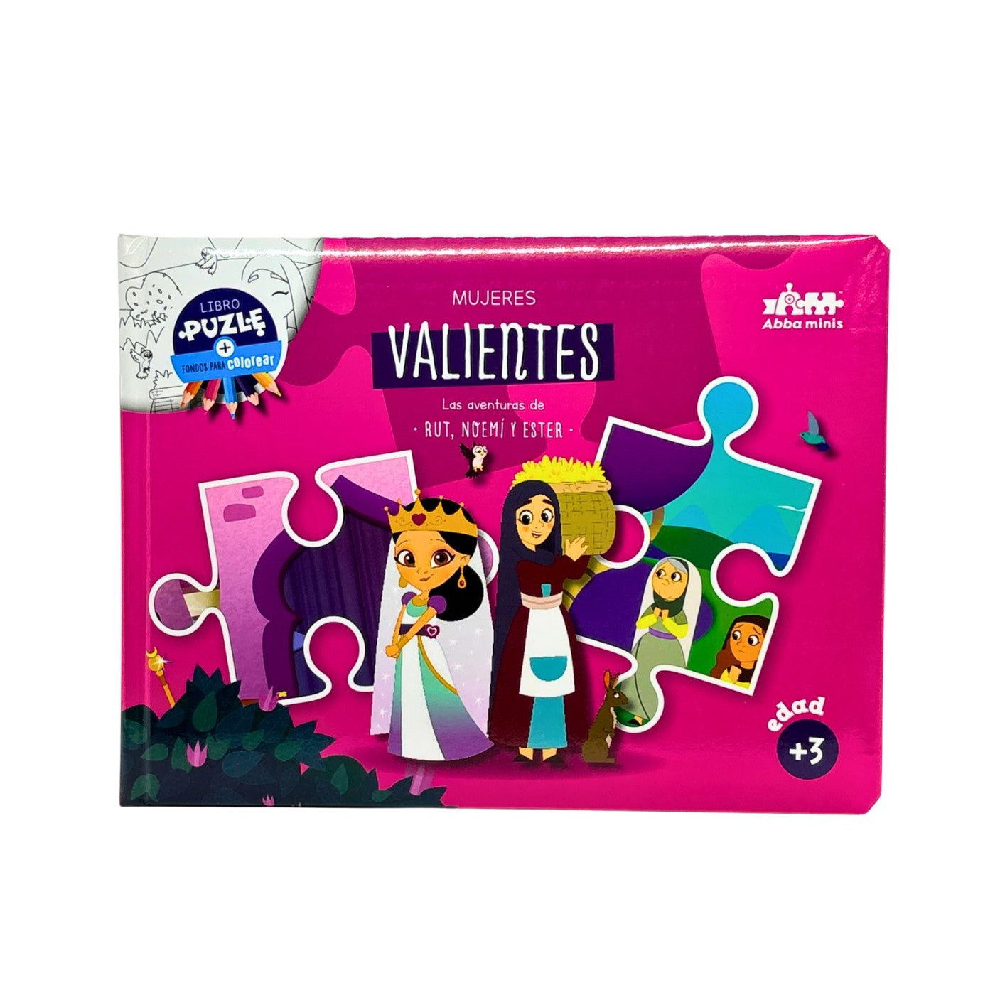 Libro Puzzle – Mujeres Valientes (Rut, Noemí y Ester)
