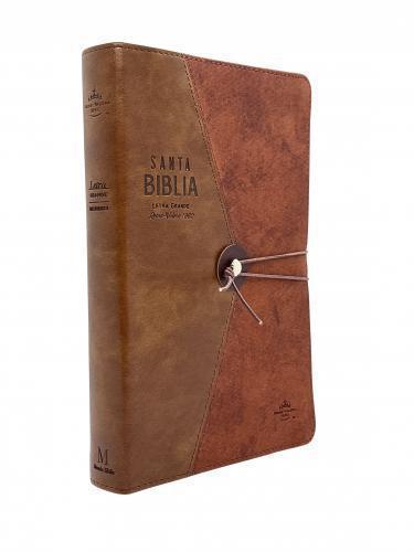Biblia Reina-Valera 1960, Tamaño Manual Con Lazo, Cafe/ Cafe