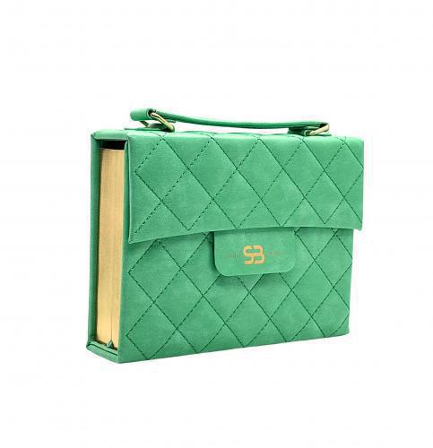 Reina-Valera 1960 Large Print Green Bible with Handle and Magnetic Clasp