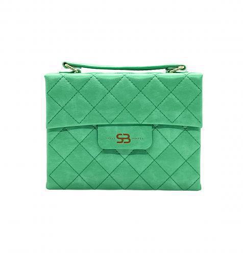 Reina-Valera 1960 Large Print Green Bible with Handle and Magnetic Clasp