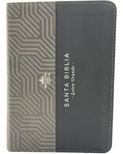 Biblia Reina Valera 1960, Imitación Piel, Tamaño Compacta, Letra Grande, Negro
