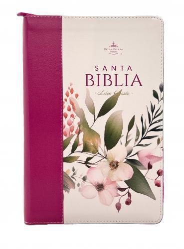 Biblia RVR1960 Imitación Piel, Tamaño Manual, Cierre e Indice