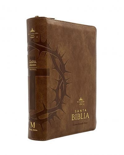 RVR1960 Bible, Imitation Leather, Portable Size With Zipper and Index, Thumbtabs