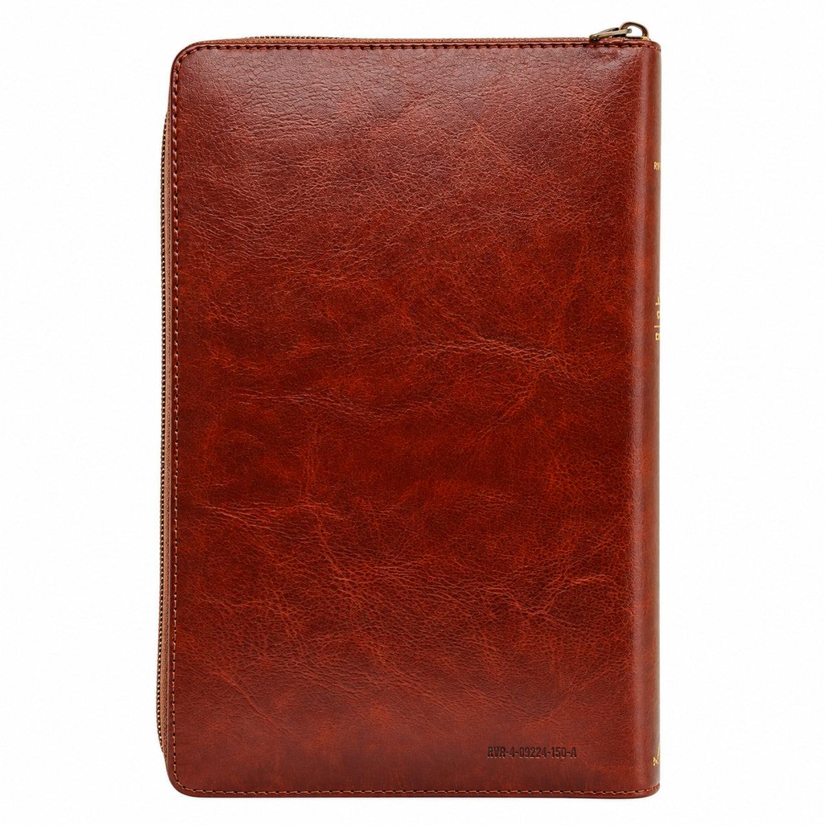 Biblia Reina Valera 1960 Tamaño Manual Con Cierre - Marron Elegante