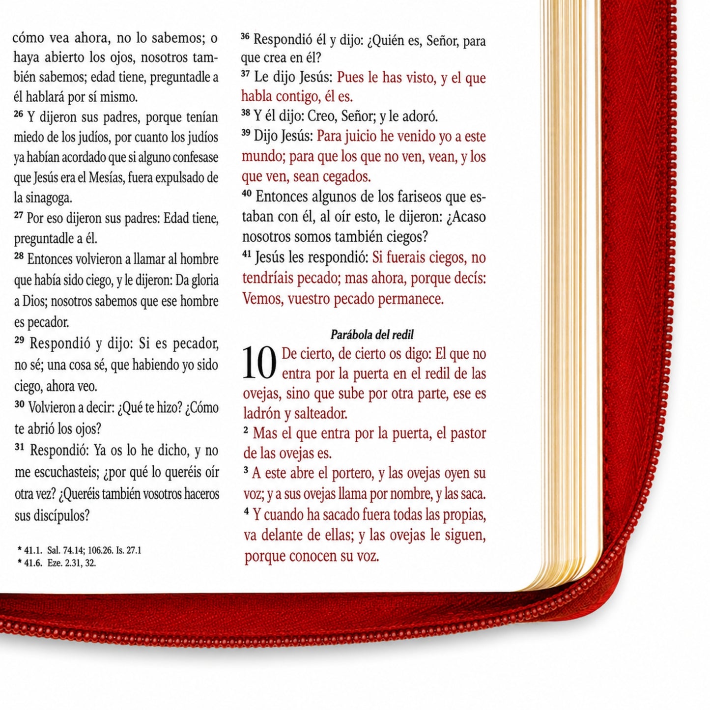 Biblia RVR1960 Obsequios y Premios Imitacion Piel Coral Con Cierre