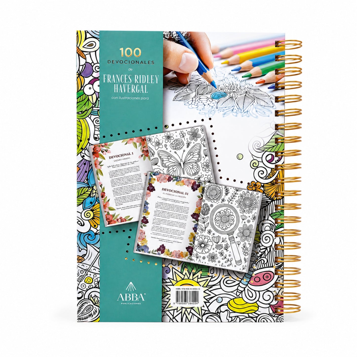 100 Devocionales De Frances Ridley Havergal Con Ilustraciones Para Colorear