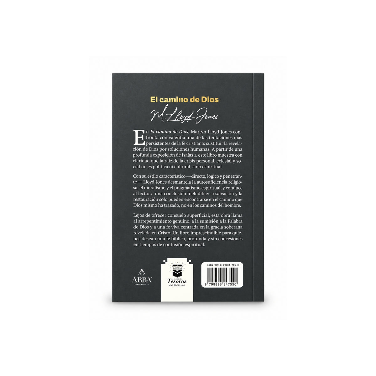 El camino de Dios por Martyn Lloyd Jones