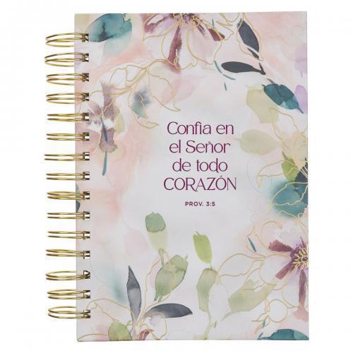 Libreta Confia En El Senor Morada, Proverbios 3:5
