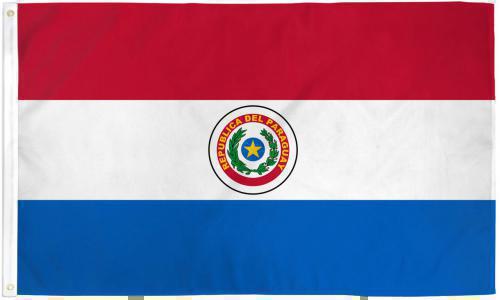Paraguay Flag 3X5 FT