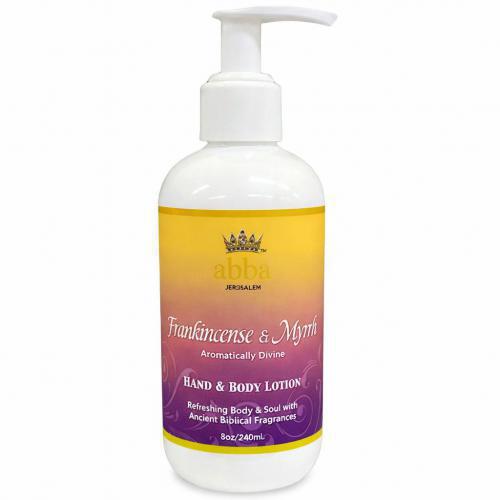 Body Lotion With Pump - Frankincense and Myrrh 8 Oz