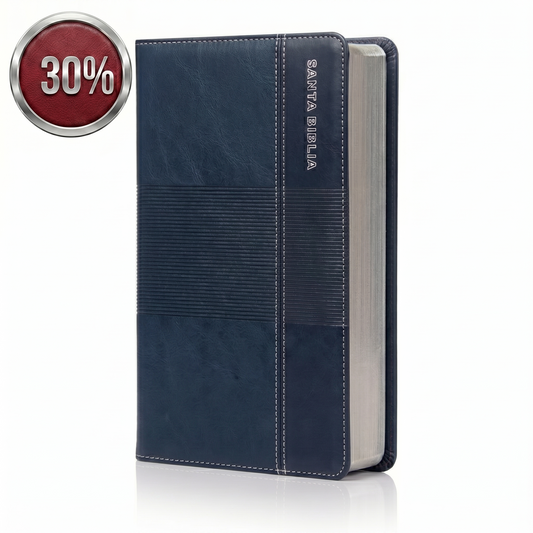 RVR1960 Youth Study Bible Imitation Leather Blue