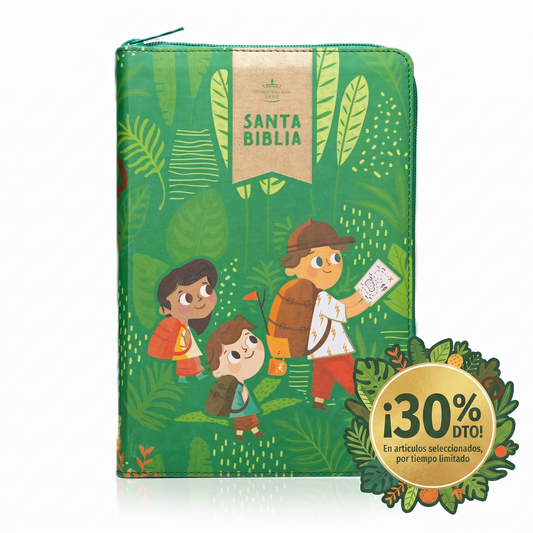 RVR1960 Imitation Leather Bible, Handy Size, Interactive, Zippered