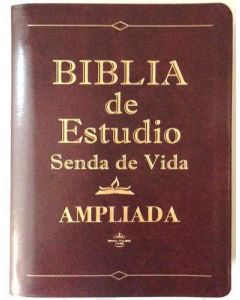 Biblia RVR60 Estudio Ampliada Piel Cafe