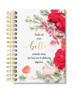 Libreta Bella Flor / Cantares 4:7