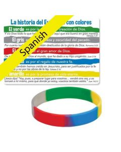 Pulsera Historia Evangelio Con Colores