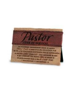 Placa Pastor Lider Del Servicio
