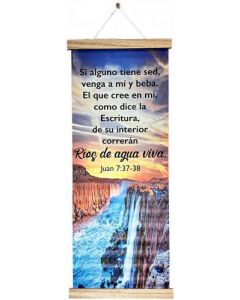 Pergamino Rios De Agua Viva Juan 7:37-38
