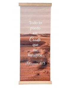 Pergamino Todo Lo Puedo, Filipenses 4:13