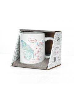 Taza de Ceramica, Coleccion Prominencia - Confia, Proverbios 3:5