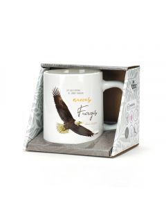 Taza de Ceramica, Coleccion Prominencia - Nuevas Fuerzas, Isaias 40:31