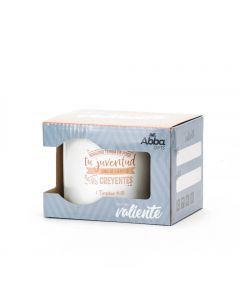 Taza Coleccion Valiente - 18 onzas, Ninguno Tenga En Poco Tu Juventud