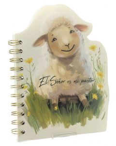 Libreta Troquelada con Anillas - El Señor es mi pastor, Salmo 23:1